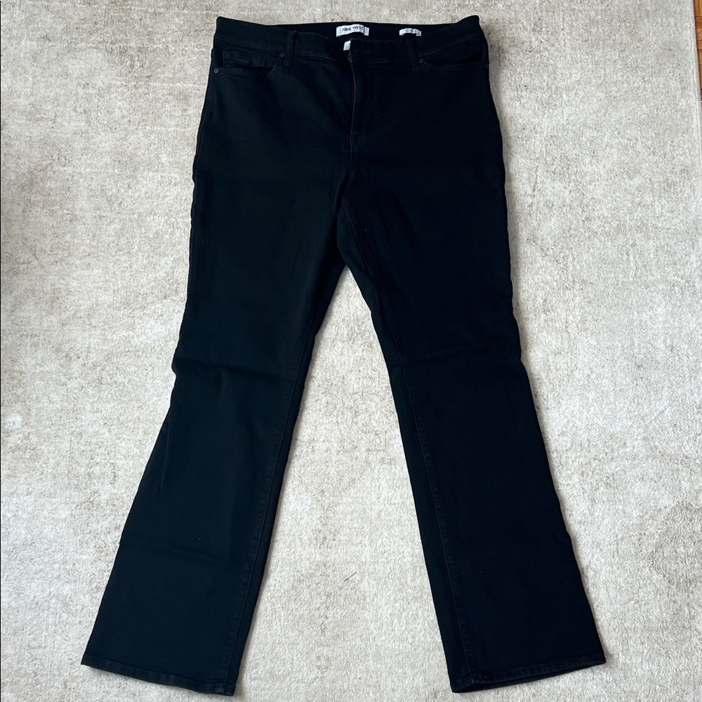 Nine West Gray Gramercy Mini Boot Jeans